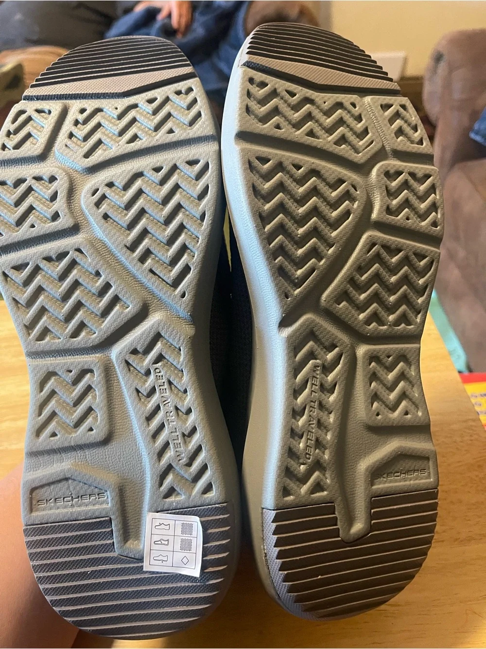 Skechers Slip-ins Hands Free Gray Slip-On Memory Foam Lightweight Mens 10.5